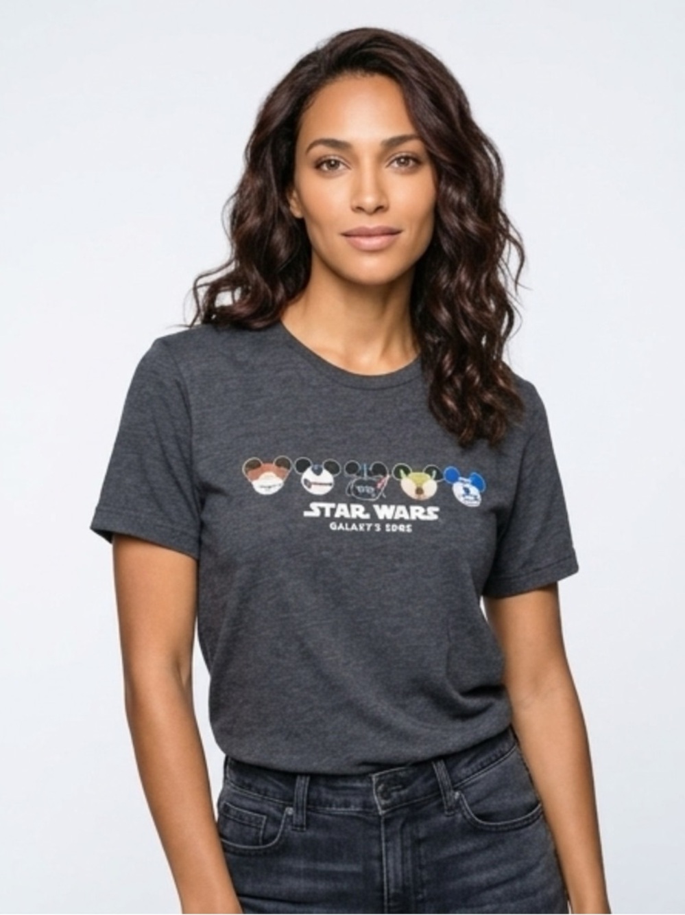 Star Wars Galaxy's Edge Graphic Tee - Charcoal
